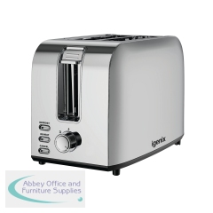 Igenix 2 Slice Toaster 750W Stainless Steel IGT0209SS