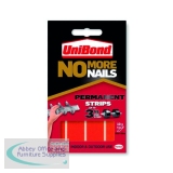 No More Nails Red Permanent Adhesive Strip 20mm x 40mm (10 Pack)