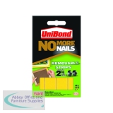 Unibond No More Nails Removable Strips 20mm x 40mm (10 Pack) 781739