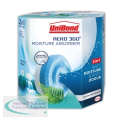Unibond Aero 360 Moisture Absorber Refill Waterfall Freshness (Pack of 2) 2631290