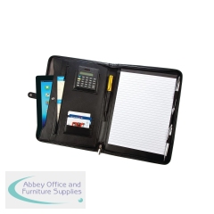 Monolith Tablet A4 Conference Folder with Calculator 2923
