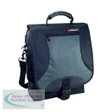 Monolith Multifunctional Nylon Laptop Backpack Black and Grey 2399