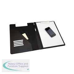 Monolith Leather Look A4 Conference and Meeting Folder 2801