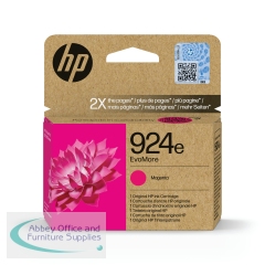 HP 924E EvoMore Original Ink Cartridge High Yield Magenta 4K0U8NE