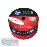 HP DVD-R 16X 4.7GB Wrap (50 Pack) 69303
