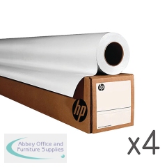 HP Universal Bond Inkjet Plotter Paper 914mmx45.7m 80gsm White (Pack of 2) A6DE9A