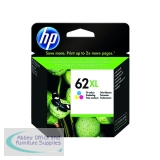 HP 62XL Ink Cartridge High Yield Tri-color CMY C2P07AE