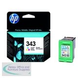 HP 343 Ink Cartridge Tri-color CMY C8766EE
