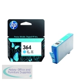 HP 364 Inkjet Cartridge 3ml Cyan CB318EE