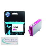 HP 364 Inkjet Cartridge 3ml Magenta CB319EE