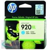 HP 920XL OfficeJet Inkjet Cartridge High Yield Cyan CD972AE