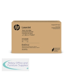 HP 26X Original EvoCycle LaserJet Toner Cartridge High Yield Black CF226XR