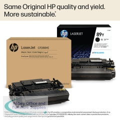 HP 89YE EvoCycle Original LaserJet Toner Cartridge High Yield Black CF289YE