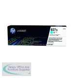 HP 827A LaserJet Toner Cartridge Cyan CF301A
