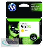 HP 951XL OfficeJet Inkjet Cartridge High Yield Yellow CN048AE