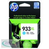 HP 933XL OfficeJet Inkjet Cartridge High Yield Cyan CN054AE