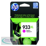 HP 933XL OfficeJet Inkjet Cartridge High Yield Magenta CN055AE