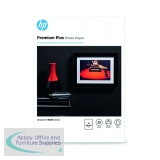 HP White A4 Premium Semi-Glossy Photo Paper (20 Pack) CR673A