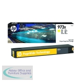 HP 973X Yellow PageWide High Yield Inkjet Cartridge F6T83AE