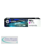 HP 981A PageWide Ink Magenta Cartridge J3M69A