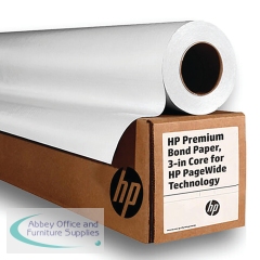 HP Premium Bond Paper Roll 610mmx91.4m 120gsm White L6B12A