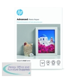 HP White 13x18cm Advanced Glossy Photo Paper (25 Pack) Q8696A