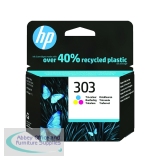HP 303 Inkjet Cartridges Tri Colour CMY T6N01AE