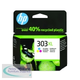 HP 303XL Ink Cartridges High Yield Tri Colour CMY T6N03AE