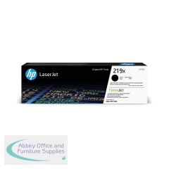 HP 219X Original LaserJet Toner Cartridge High Yield Black W2190X