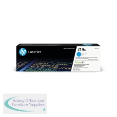 HP 219X Original LaserJet Toner Cartridge High Yield Cyan W2191X