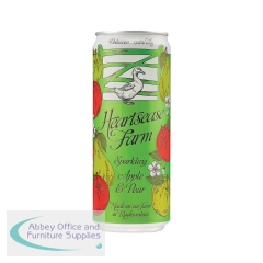 Heartsease Farm Sparkling Apple and Pear 330ml (Pack of 12) C-HF3SPAP/12