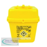 Reliance Medical Sharps Container High Visibility Yellow 4 Litre 4602
