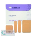 Reliance Medical Dependaplast Washproof Plasters Assorted (100 Pack) 536