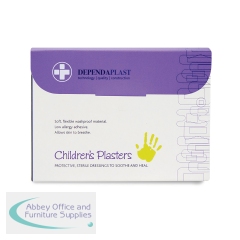 Reliance Medical Dependaplast Washproof Plasters Assorted Children (Pack of 1000) 633