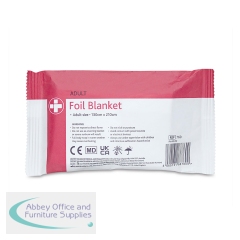 Reliance Medical Foil Blanket 130cm x 210cm (Pack of 10) 760
