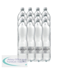Harrogate Spring Bottled Water Sparkling 1.5L (Pack of 12) P150122C