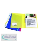Rapesco Clamp Binder A4 Assorted (Pack of 10) 0793