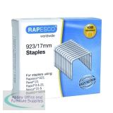 Rapesco 923/17mm Staples (1000 Pack) 1240
