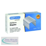 Rapesco 26/8mm Staples (5000 Pack) S11880Z3