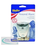 Helix Personal Attack Alarm With Torch Silver PS2070