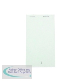 White Duplicate Service Pad Small 140x76mm (50 Pack) Pad 20