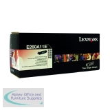 Lexmark Black E260A11E Return Program Toner Cartridge