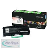 Lexmark Black Return Program Toner Cartridge Extra High Yield E460X11E