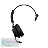 Jabra Evolve2 65 Monaural USB-A Wireless Headset Unified Communication Version Black 26599-889-999