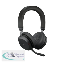 Jabra Evolve2 75 USB-C Headset Unified Communication Version Black 27599-989-899