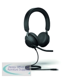 Jabra Evolve2 40 SE Stereo Wired Headset USB-C UC Version 24189-989-899