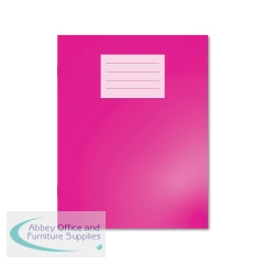 Hamelin Oxford Exercise Book 8mm Lined 80 Page 229x178mm Pink (Pack of 100) 400148906