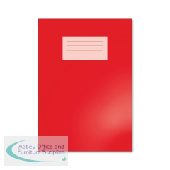 Hamelin Oxford Handwriting Book 4/16mm Lined 80 Page A4 Bright Red (Pack of 50) 400151609