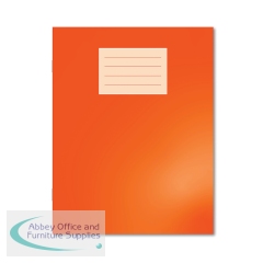 Hamelin Oxford Exercise Book 8mm Lined 80 Page 229x178mm Orange (Pack of 100) 400160728