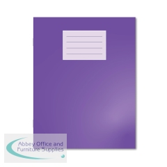 Hamelin Oxford Exercise Book 8mm Lined 80 Page 229x178mm Purple (Pack of 100) 400136123